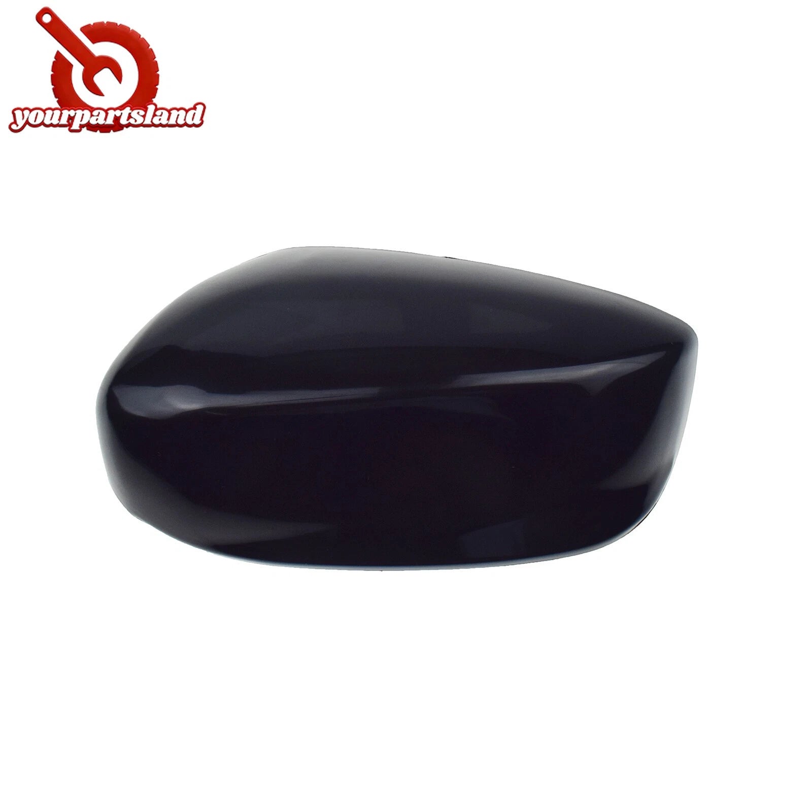 Rear View Mirror Cover Cap Left Driver Smooth Black For Honda Accord 2008-2013 6B93BC-57
