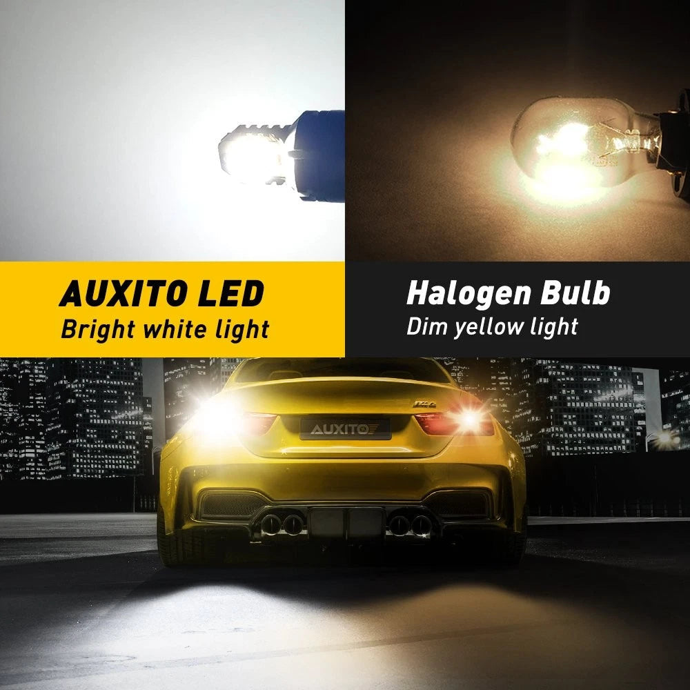 AUXITO LED Reverse Back Up Light Bulb 921 912 W16W 906 916 Super White 6500K EOA AUXITO