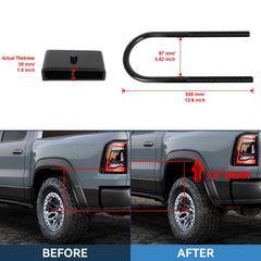 1.5" Rear Leveling Lift Kit For 2003-2013 Dodge Ram 2500 4WD with 3.5" Axle Only 6B93BC-57