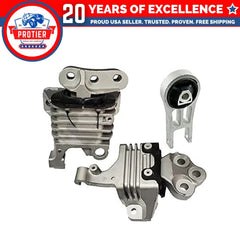 Fits 2014-2019 Jeep Cherokee 2.4L Auto Engine Motor&Transmission Mount | A5844 6B93BC-57