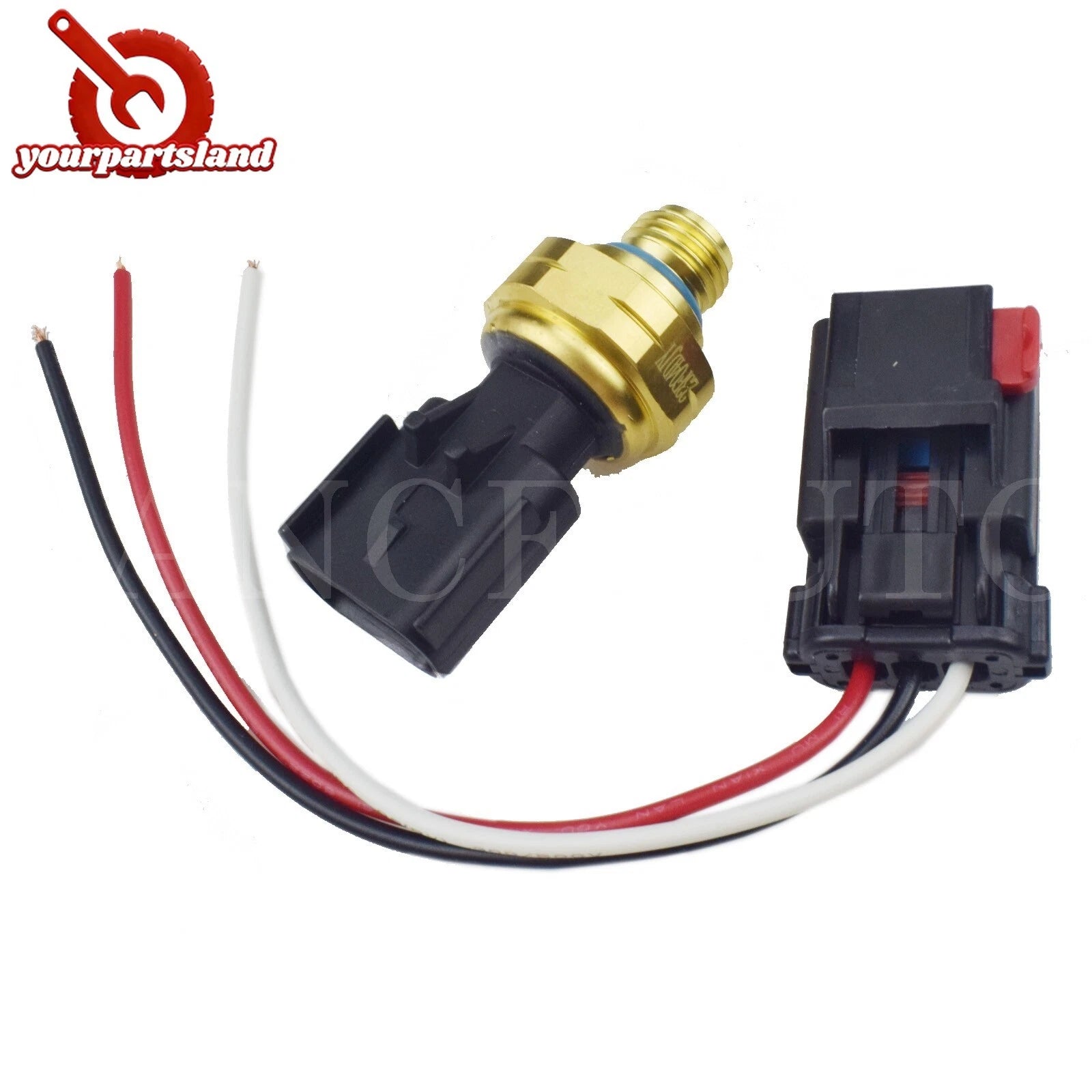 Oil Pressure Sensor W/ Connector 4921517 For 03-15 Cummins ISX ISM ISX11.9 ISX15 6B93BC-57