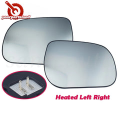 2PC Mirror Glass W/ Plate Heated For Toyota RAV4 2006-2012 8796142790 8793142890 6B93BC-57