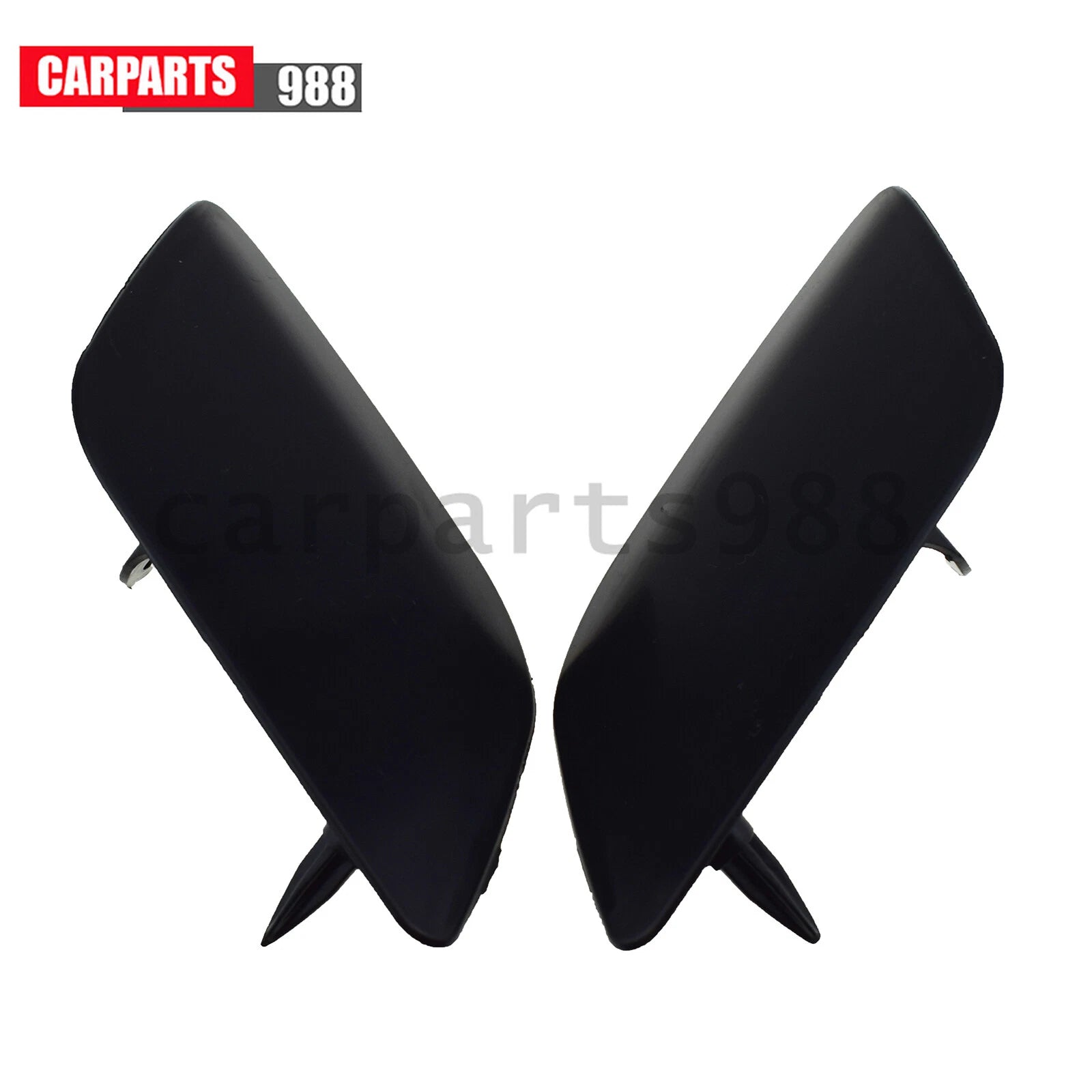 2Pcs Left Right Front Bumper Headlight Washer Nozzle Cover For Audi Q7 2010-2015 6B93BC-57