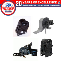 Motor & Trans Mount 4PCS Fit 02-04 Nissan Altima 3.5L Manual Trans w/o sensor 6B93BC-57
