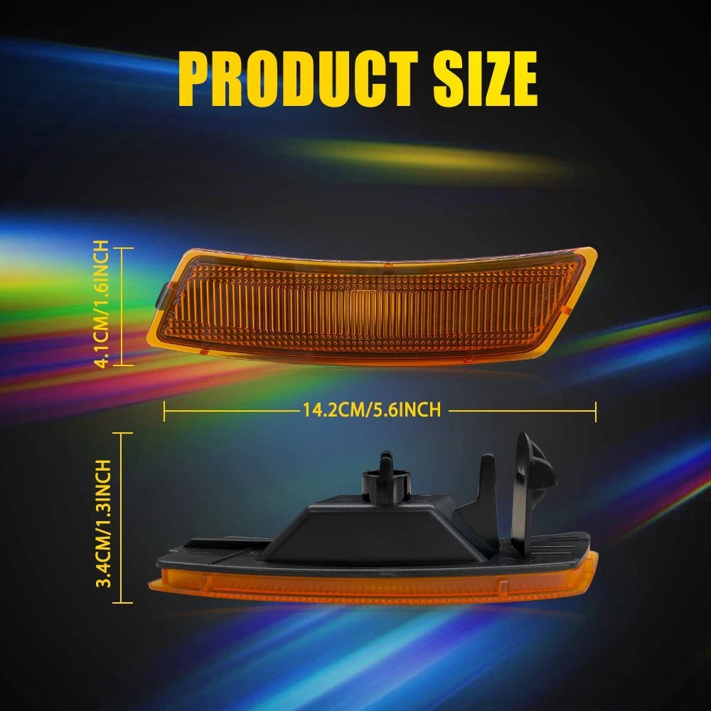 For 2012-2023 VW Beetle Tiguan Amber Bumper Side Marker Signal Light Housing EOA 6B93BC-57