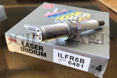5-PCS  (ILFR6B 6481) NGK SPARK PLUG LASER IRIDIUM POWER (FOR Volvo Subaru)