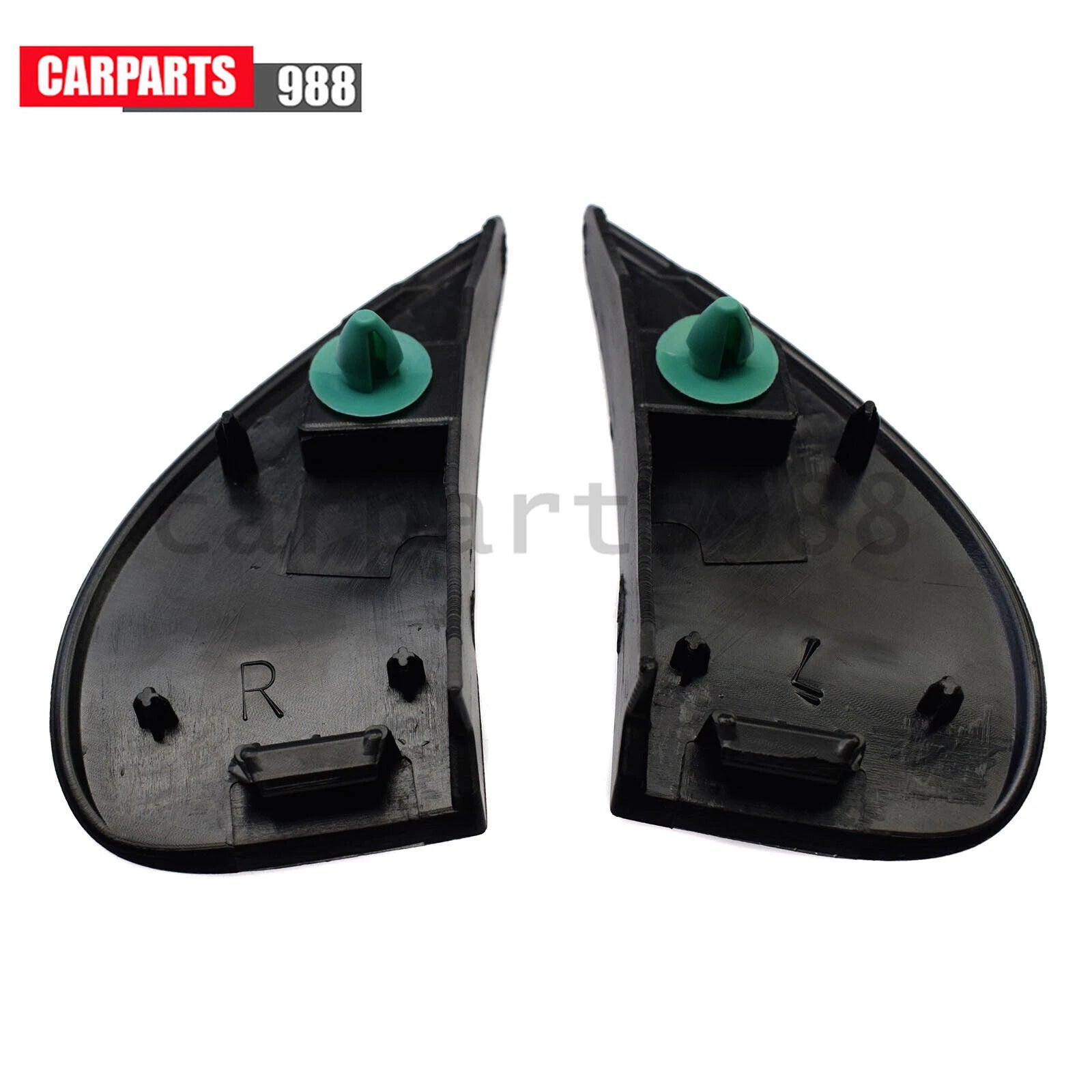 2Pcs Front Left Right Mirror Flags Molding For 2009-2020 Dodge Journey 5178150AD 6B93BC-57