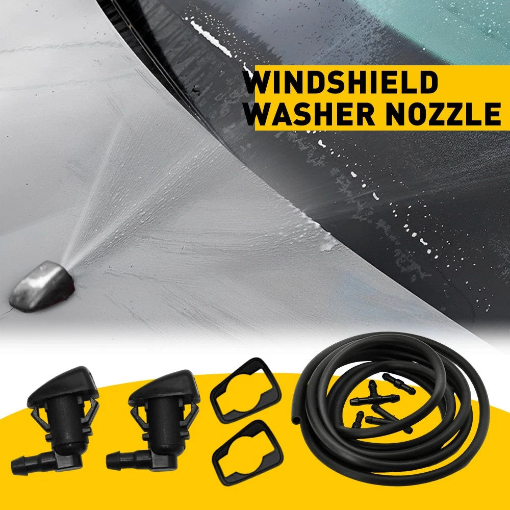 Wiper Sprayer Front Windshield Washer Nozzle Kit for Ford Focus Edge Lincoln MKX 6B93BC-57