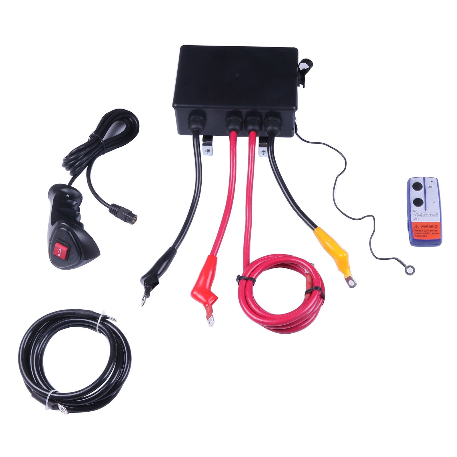 ECCPP 12000LBS Steel Rope Off Road 4WD 12V Electric Winch Towing For 81-18 Jeep KOEEP