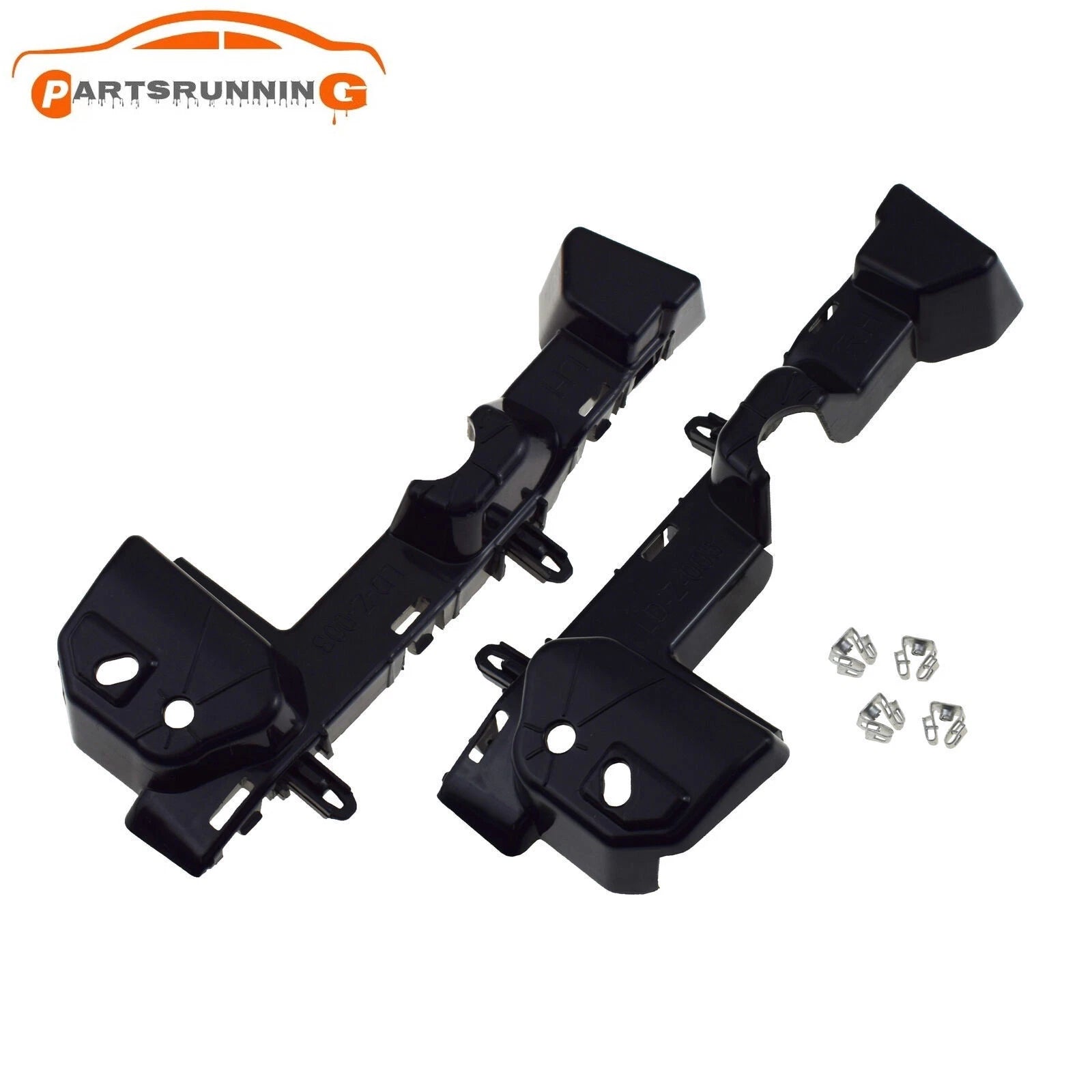 2X Front Left & Right Bumper Bracket For 2018-2021 GMC Terrain 84709614,84709616 6B93BC-57