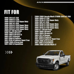 2X White LED License Plate Light For Ford F150 F250 F350 Ranger Bronco Excursion 6B93BC-57