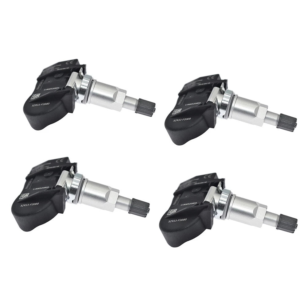 4x Tire Pressure Sensor 52933-F2000 For 06-2011 Hyundai Elantra Kia Rio Borrego 6B93BC-57