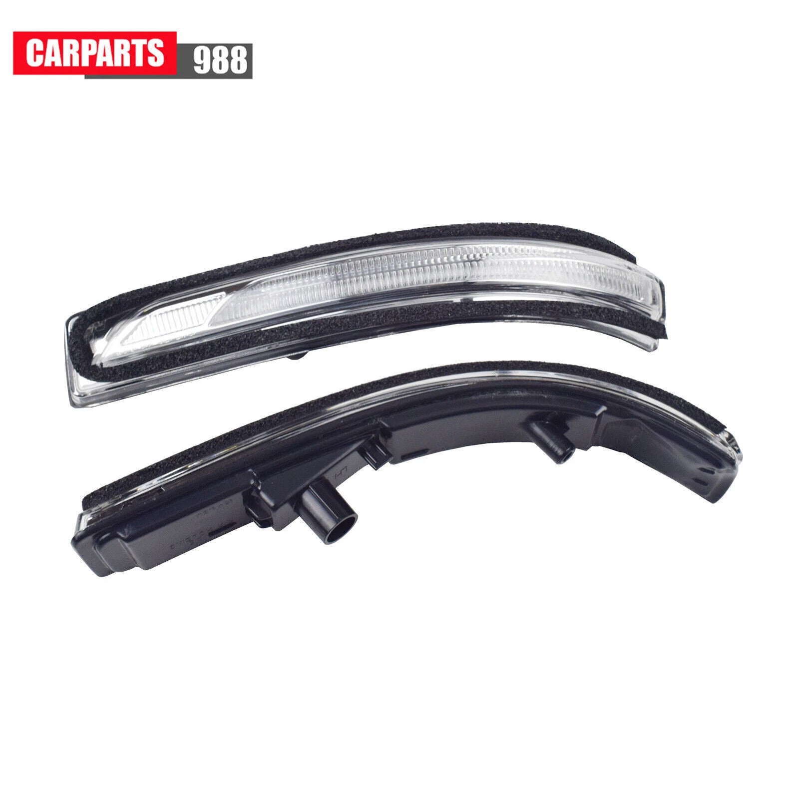 Pair Left Right Side View Mirror Turn Signal Lamp For Kia Niro 2017-2020 1.6L 6B93BC-57