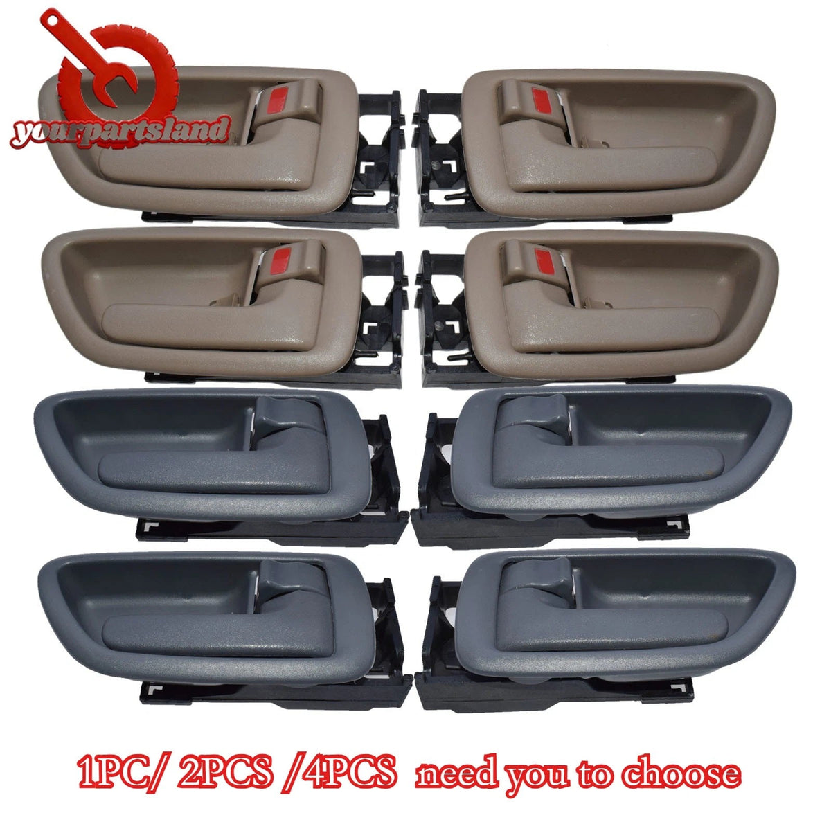 Inside Door Handle LH/RH For Toyota 2001-2007 Sequoia 04-06 Tundra 00-04 Avalon 6B93BC-57