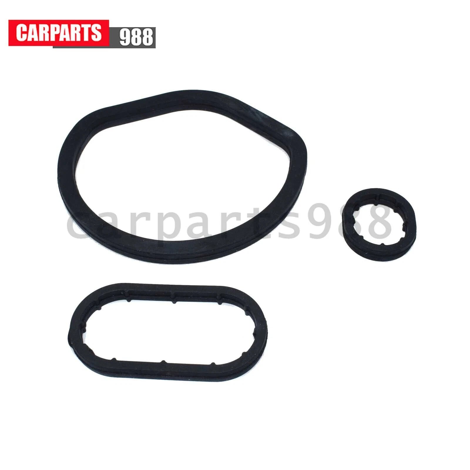 3Pcs Engine Oil Cooler Seal Kit for Mercedes ML500 S430 S500 E320 1121840061 6B93BC-57