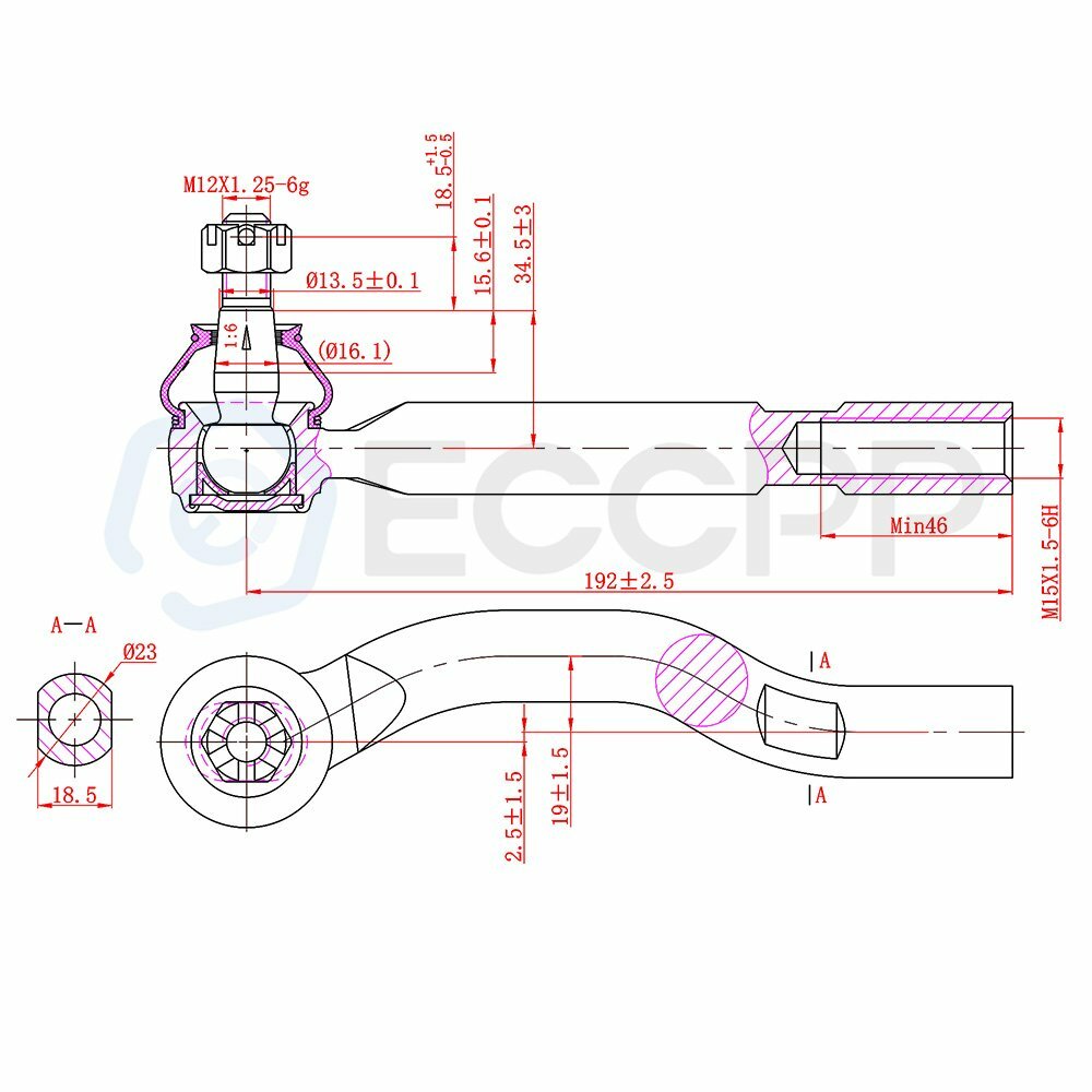 6x For 2007-09 2010 2011 Toyota Camry Front Inner Outer Tie Rods Sway Bar Links 6B93BC-57