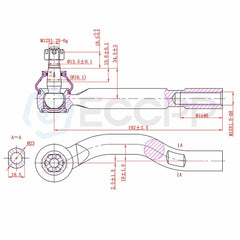6x For 2007-09 2010 2011 Toyota Camry Front Inner Outer Tie Rods Sway Bar Links 6B93BC-57