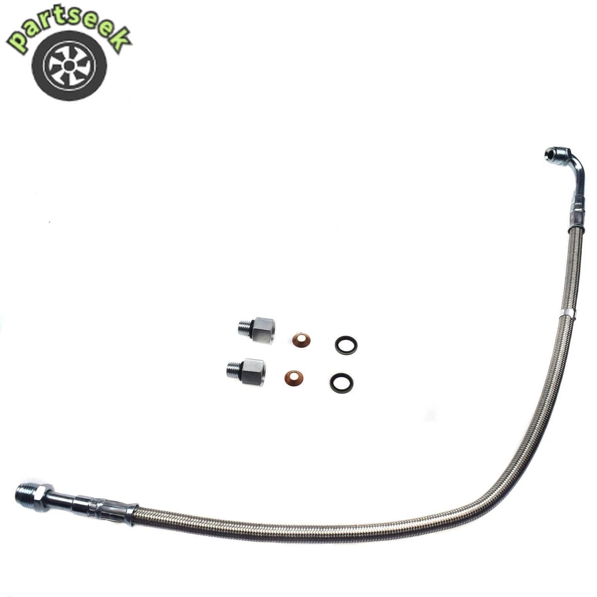 Turbo Oil Feed Line Tube & Connector For Dodge Ram Cummins 12V 5.9 1989-1998 6B93BC-57