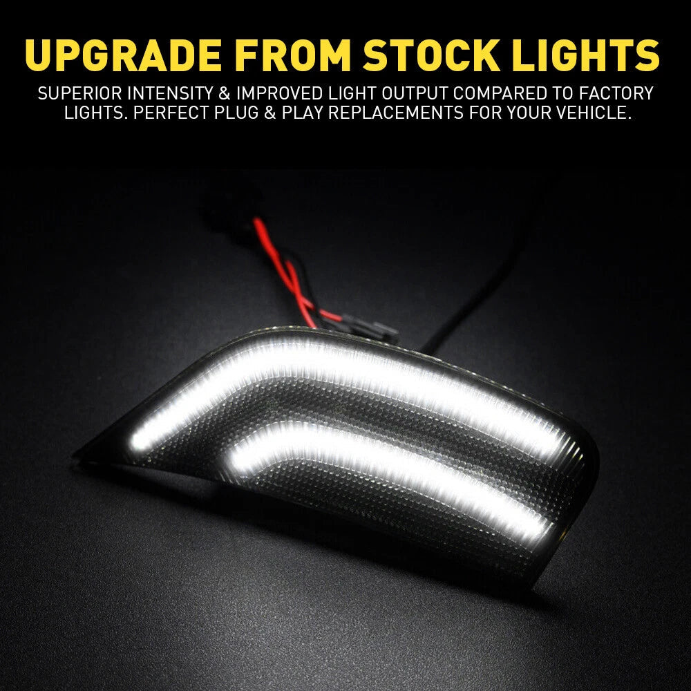 Smoke LED Side Marker For Light 21-23 Chevrolet Tahoe Cadillac Suburban Escalade 6B93BC-57