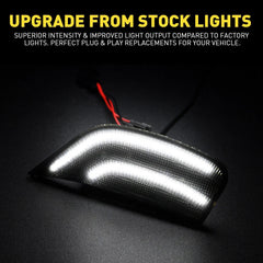 Smoke LED Side Marker For Light 21-23 Chevrolet Tahoe Cadillac Suburban Escalade 6B93BC-57