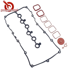 PCV Engine Valve Cover 2 Piece Intake manifold gasket set For VW Audi 3.6L 6B93BC-57