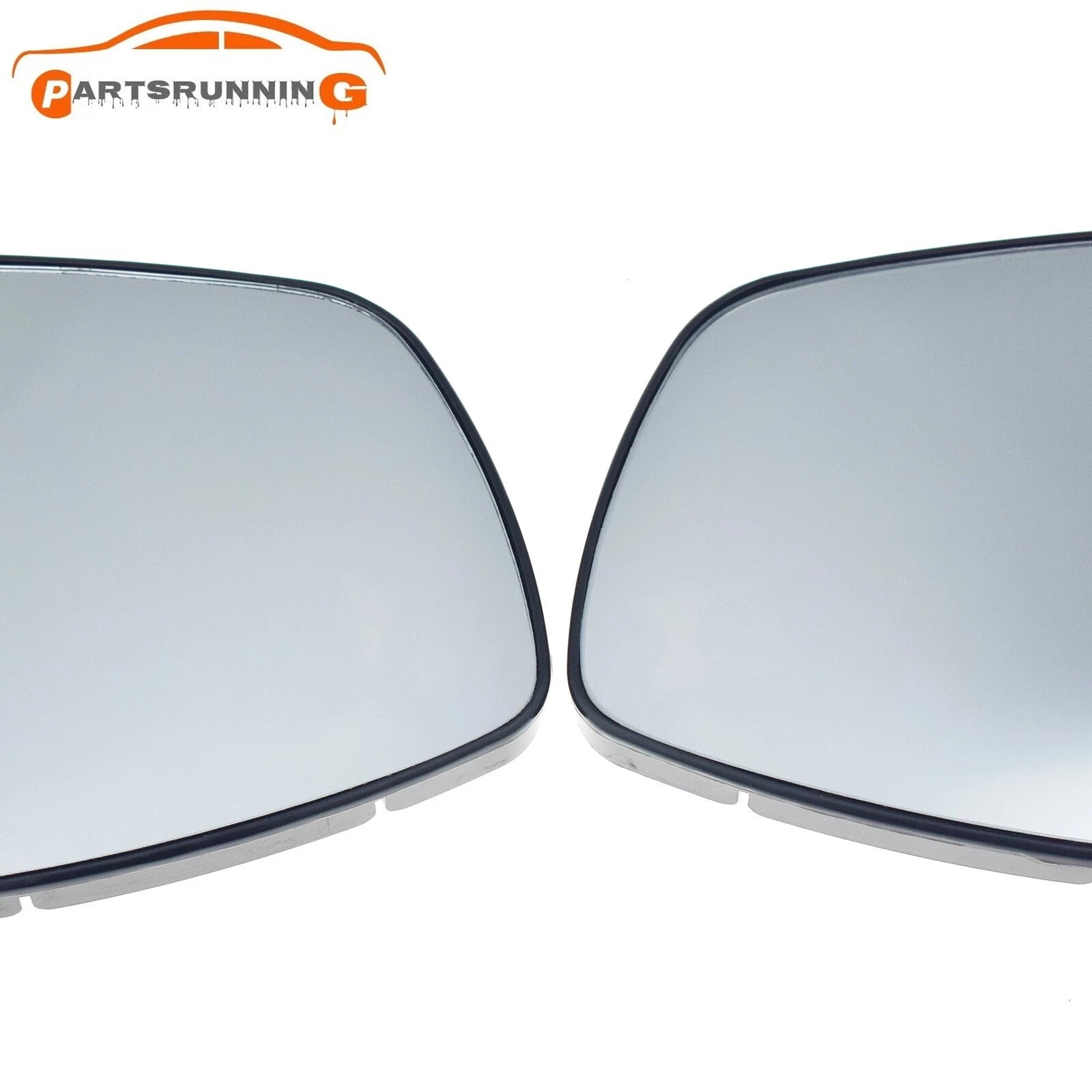 2X Heated Wing Mirror Glass Left Right Side For Peugeot 208 308 CITROEN C3 MK3 6B93BC-57