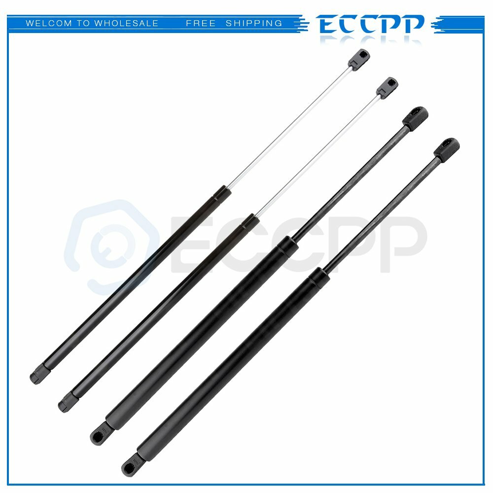 ECCPP 4x Window+Liftgate Lift Support Gas Prop For 2002-2009 GMC Envoy Saab 9-7X ECCPP