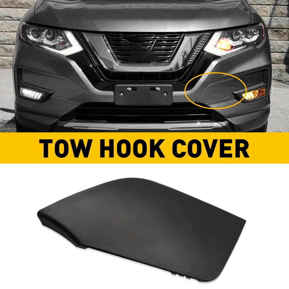 FOR 2017 2018 2019 2020 Nissan Rogue Bumper Front Tow Hook Cover 622A0-6FL0H EOA 6B93BC-57