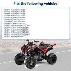 4 Pcs 2" 4x115 Wheel Spacers 10x1.25 For Arctic Cat 450 Yamaha Raptor 4/115 ATV 6B93BC-57