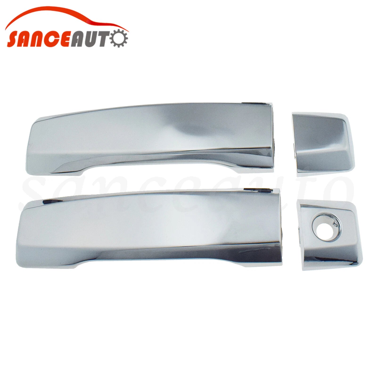 Front LH RH 2PC Outside Door Handle For 04-15 Nissan Titan Armada 04-10 Infiniti 6B93BC-57