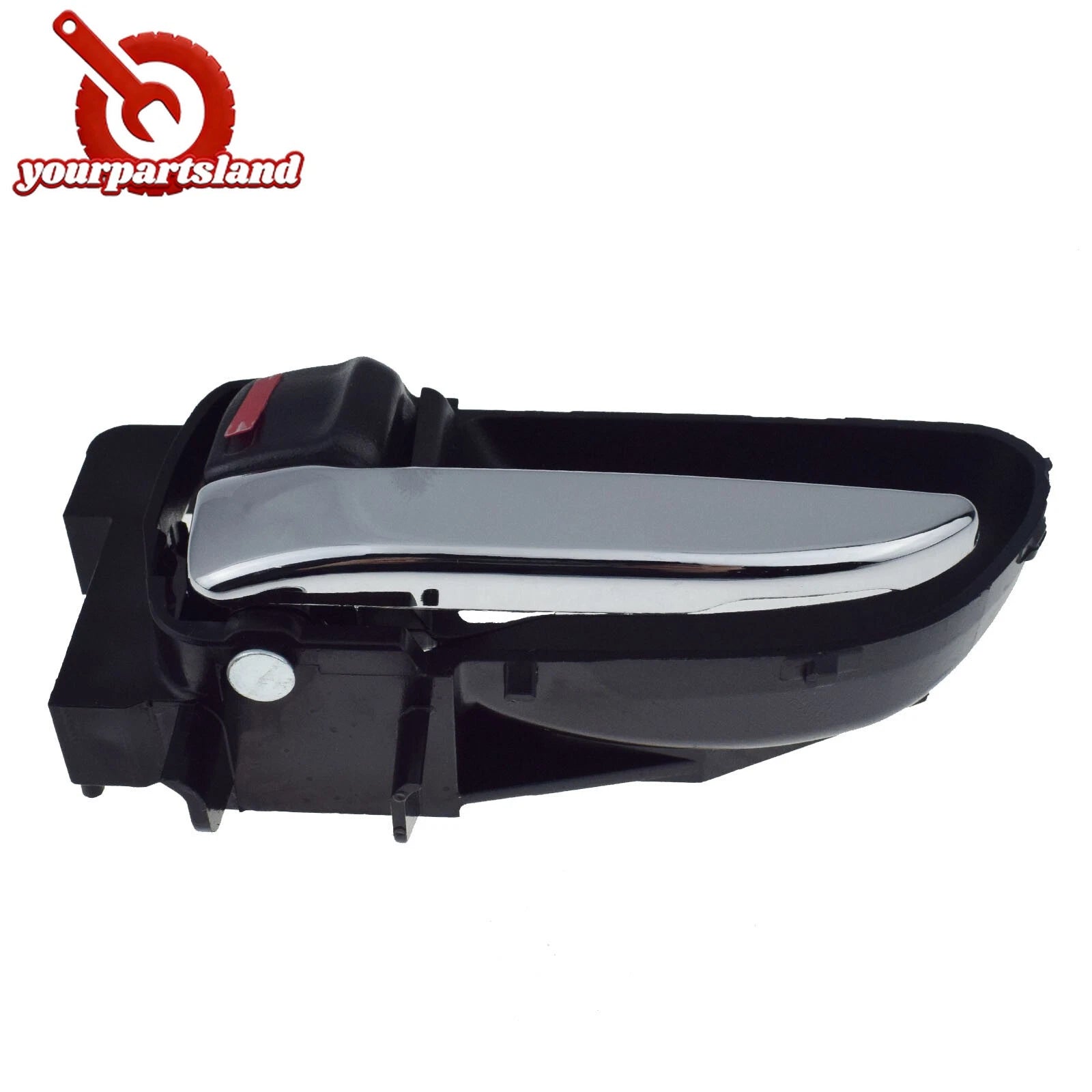 Front / Rear Left Inside Door Handle Shiny Chrome For Subaru Forester 2003-2008 6B93BC-57