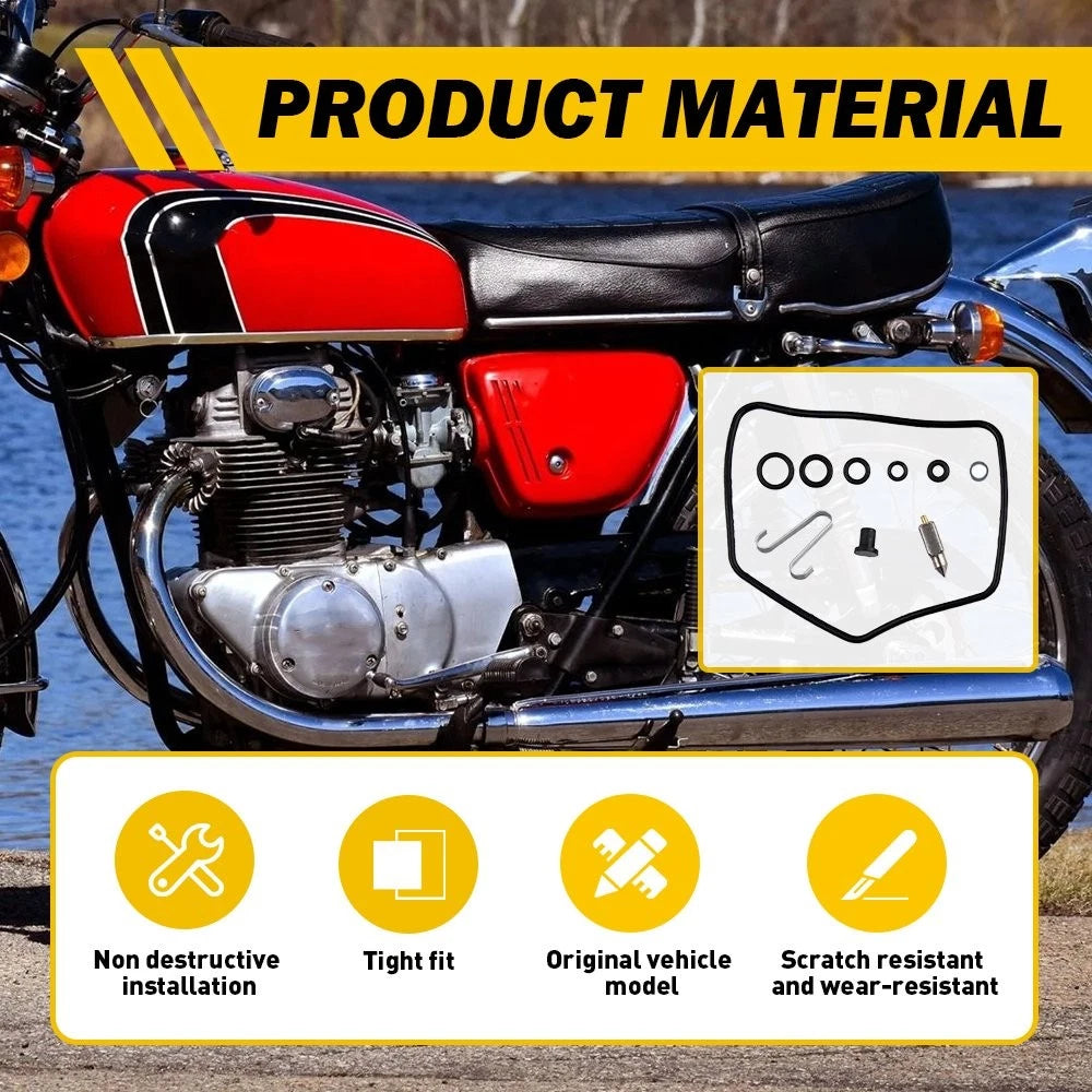 Carburetor Rebuild Kit For Honda CB350 Super Sport /CL350 Scrambler 1968-1972 EA 6B93BC-57