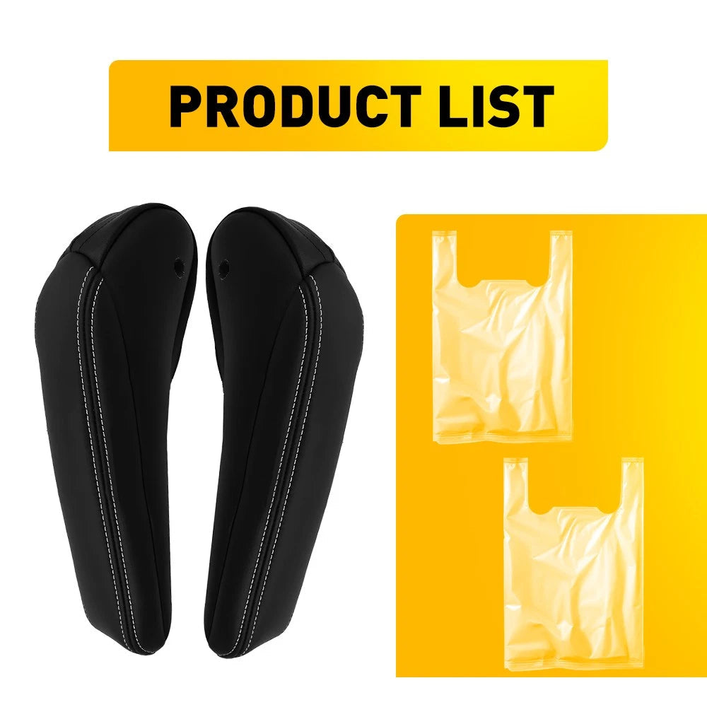 2X Left+Right Front Seat Covers Armrest For 2011-2016 Chrysler Town & Country EA 6B93BC-57