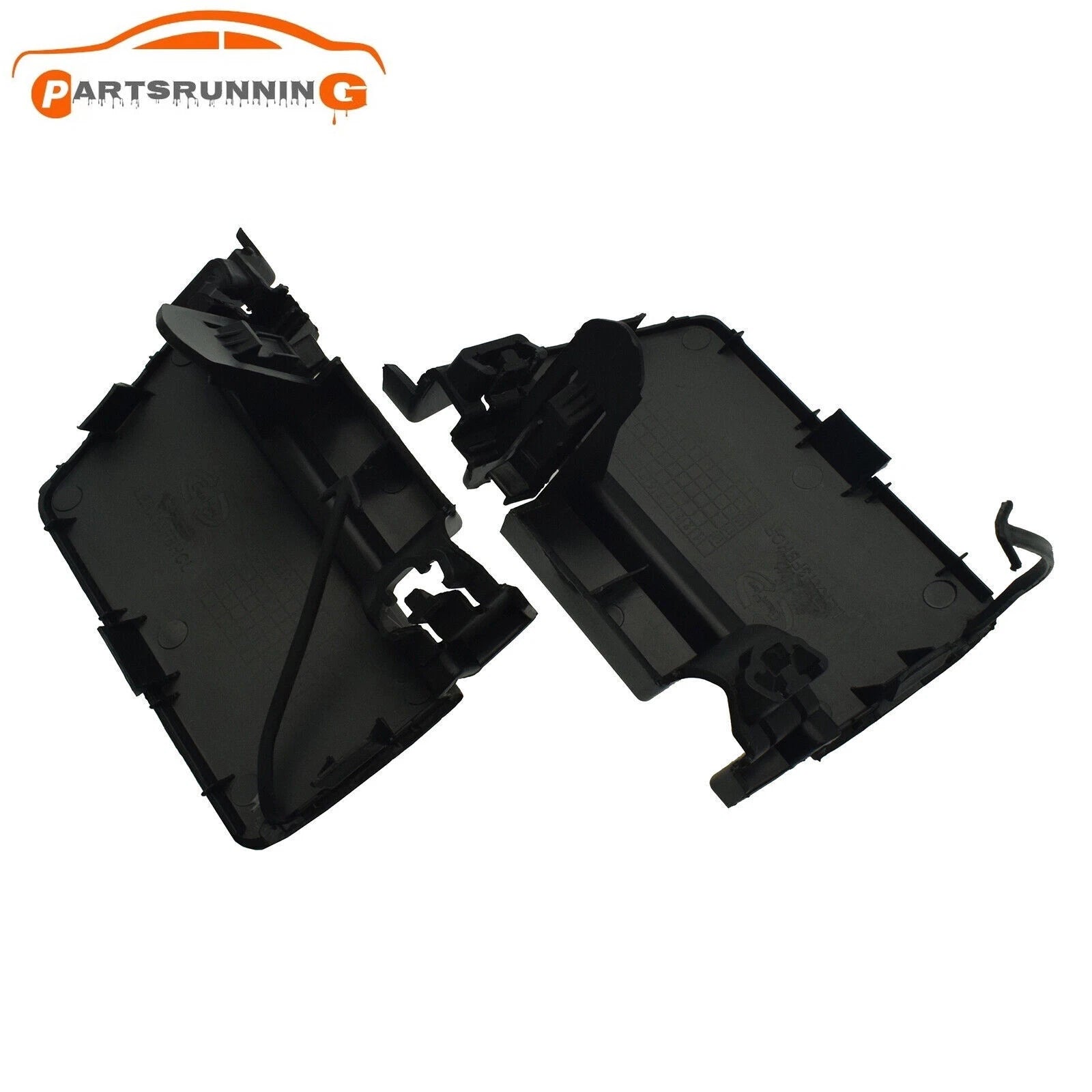 Front Left & Right Bumper Tow Hook Cover For 2013-2015 Lexus RX350 RX450h 3.5L 6B93BC-57