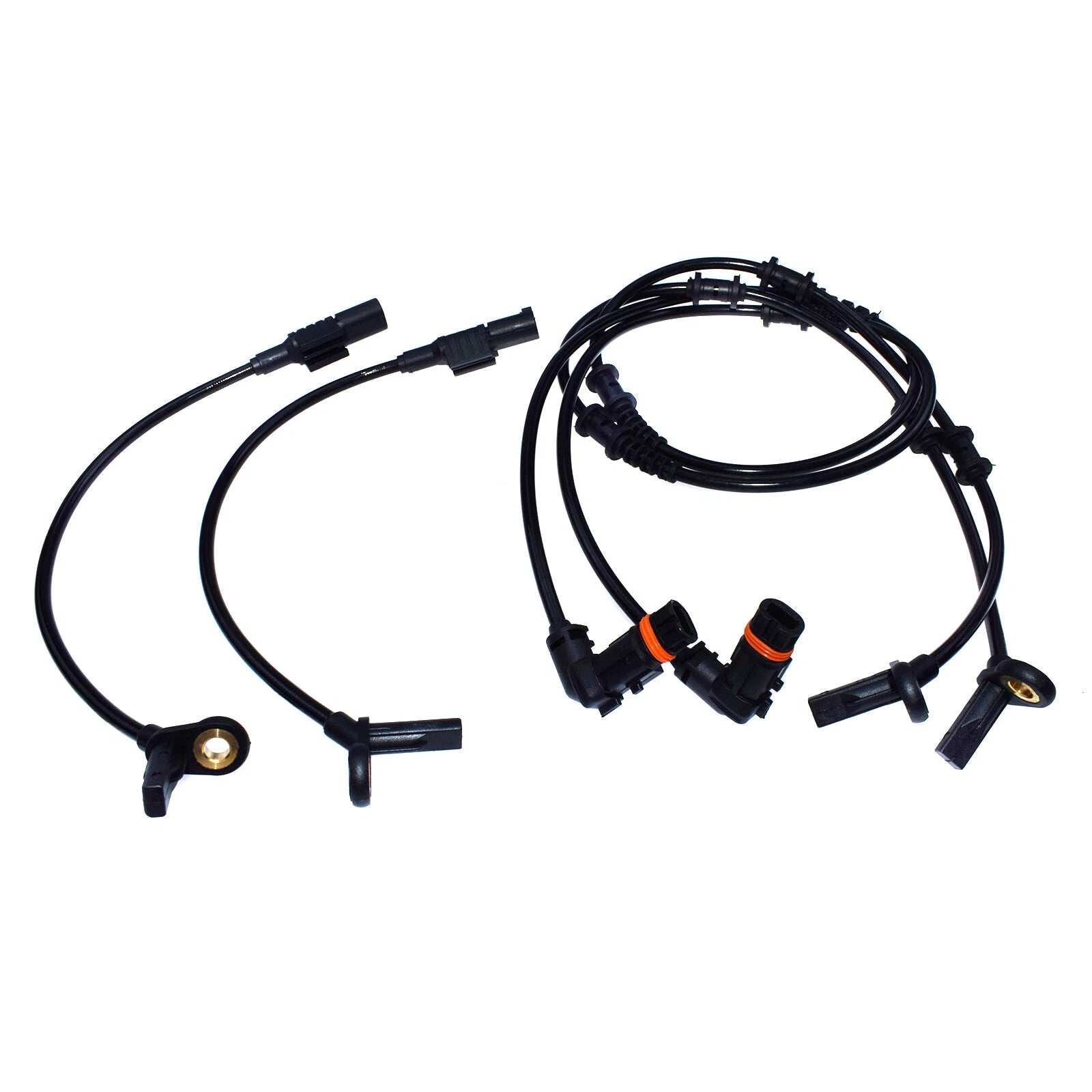 4Pcs Front Rear ABS Wheel Speed Sensor For Mercedes W164 1645400717 1645400917 6B93BC-57