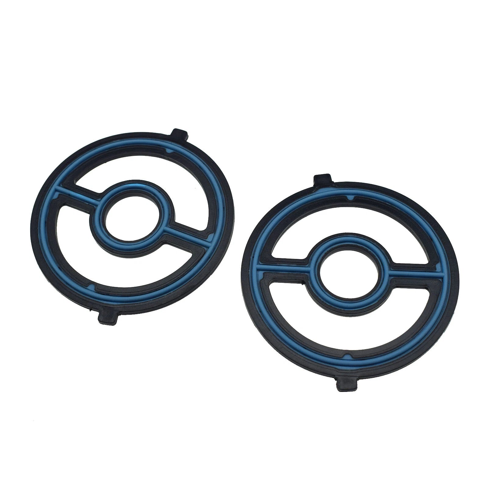 2PCS Engine Oil Cooler Seal Gasket For Mazda 3 5 SPEED 6 CX7 Tribute LF02-14-700 6B93BC-57