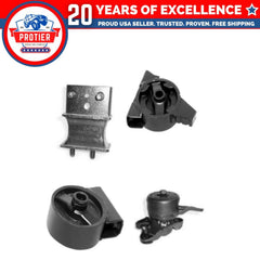 Motor & Center Trans Mount 4PCS Fits Toyota Camry 2.5L for Auto Trans 1988-1991 6B93BC-57