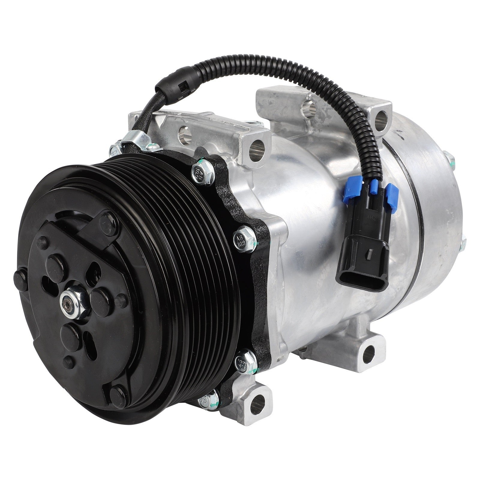 A/C Compressor w/ Clutch For Kenworth T800 W900 Peterbilt 320 379 385 6B93BC-57