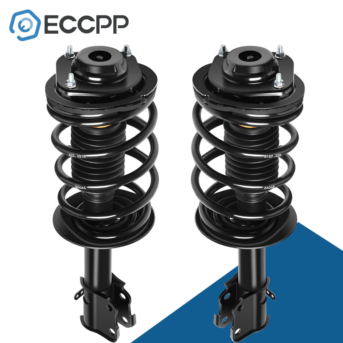 For 2001-2010 Chrysler PT Cruiser 2.4L Front Complete Strut Coil Spring Assembly 6B93BC-57