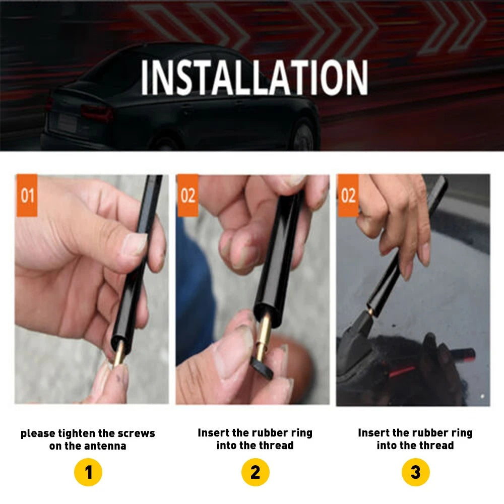 SHORT ANTENNA for TRUCK DODGE RAM 1500 2500 FORD F150 f250 f350 RAPTOR BRONCO EA 6B93BC-57