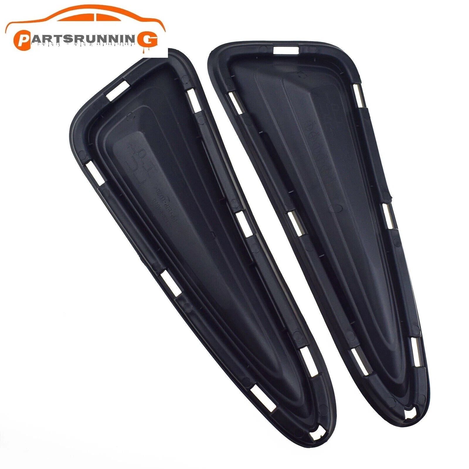 Pair Front Left Right Bumper Trim for 2018-19 Toyota C-HR 52128F4040,52127F4040 6B93BC-57