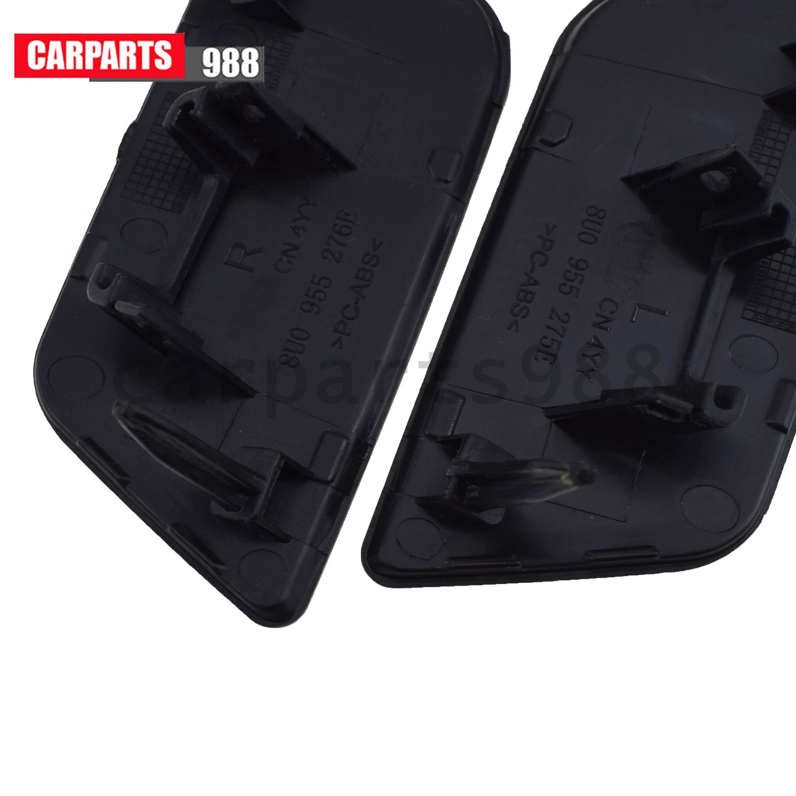 Pair Left Right Front Bumper Headlight Washer Cover For Audi Q3 2015 2016-2018 6B93BC-57