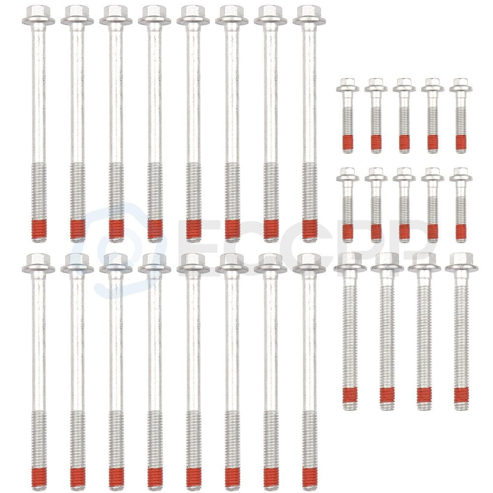 ECCPP Head Gasket Bolts Set For 02-04 Express Suburban 1500 GMC Savana 2500 4.8L ECCPP