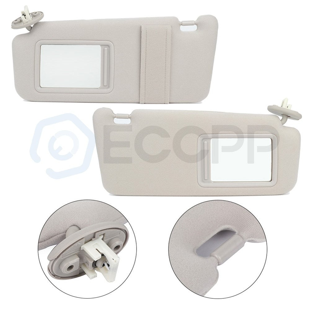 Car Sun Visor Left & Right Side W/ Sunroof For 09-16 Toyota Venza 6B93BC-57