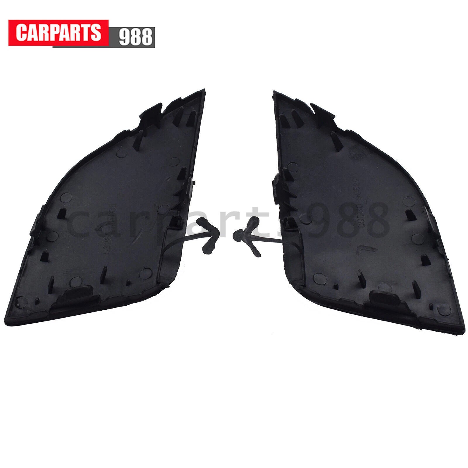 Front Bumper Tow Hook Eye Cover for Toyota RAV4 2016-2018 532850R080 532860R080 6B93BC-57