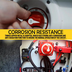 Sea Systems 6006 m-Series Mini On-Off Battery Man Switch Knob Marine Red US EOA 6B93BC-57