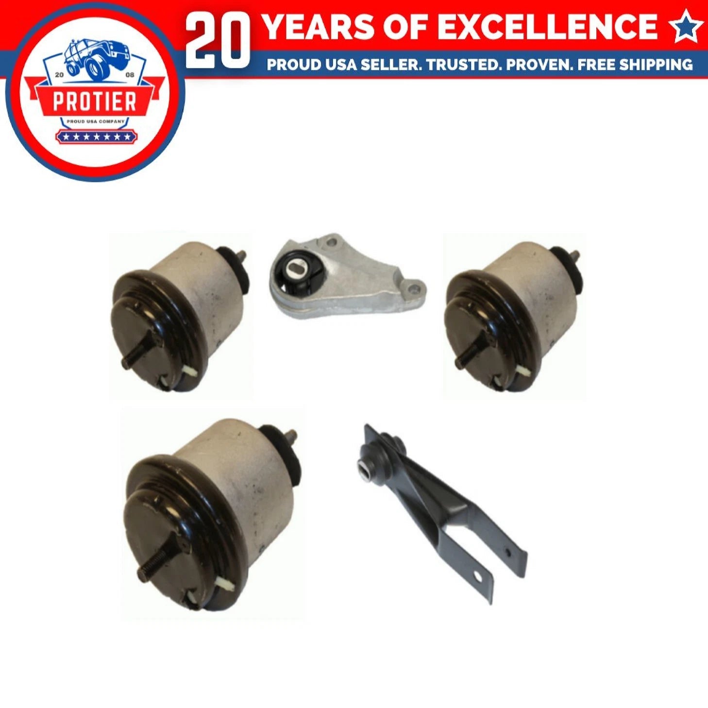 Fits 2007-2008 Buick Enclave GMC Acadia Saturn Outlook AUTO, Motor & Trans Mount 6B93BC-57