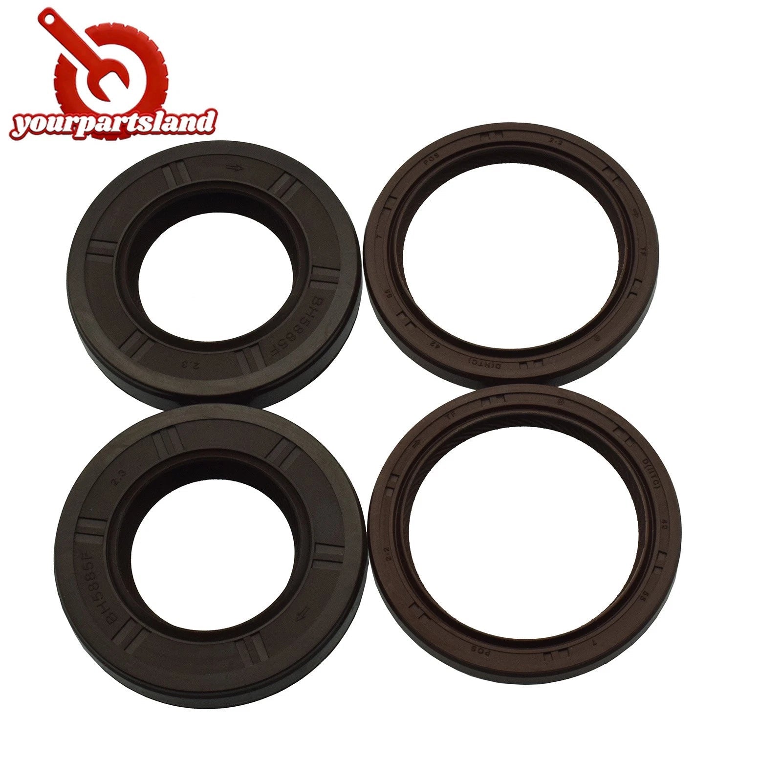 Camshaft Oil Seal Gaskets 4PCS For 02-05 Impreza WRX EJ205 806732160,806742160 6B93BC-57