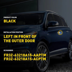For Infiniti QX60 QX70 QX80 2014-2019 Chrome Door Handle Escutcheon 80646-1BA0A 6B93BC-57