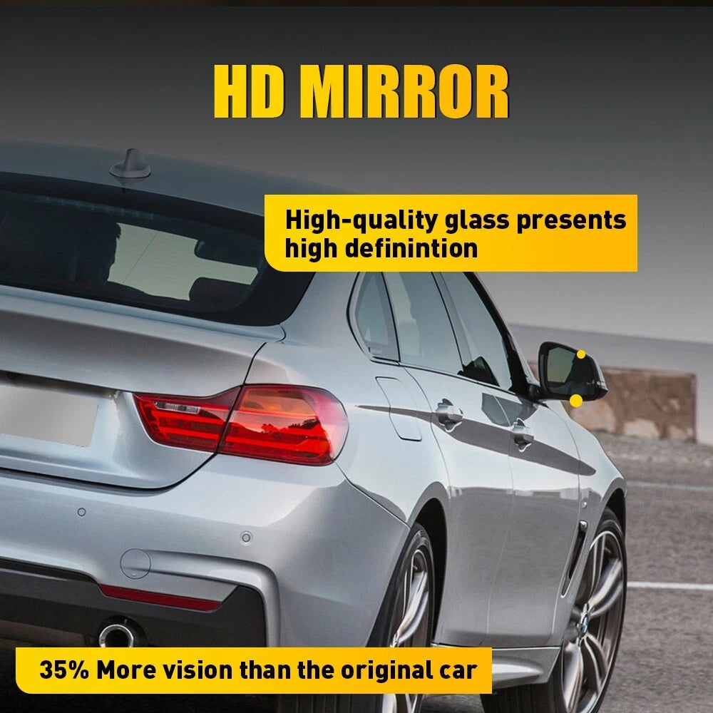 Pair Left Right Side Heated Mirror Glass For BMW 320i 328d 328i 428i 440i EOA 6B93BC-57